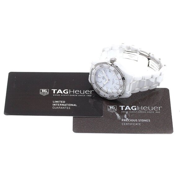 TAG HEUER Aquaracer WAY1396.BH0717 Diamond Bezel Quartz Ladies Watch_862961 main image 7